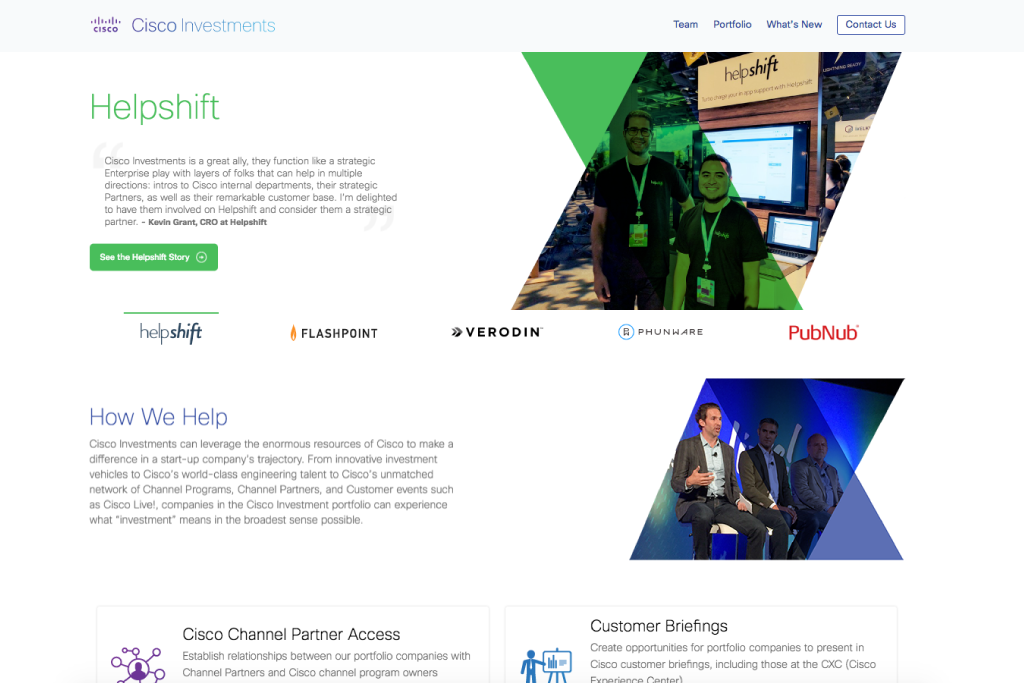 Cisco Investments - Homepage
